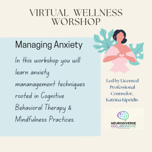 Anxiety Management Workshop